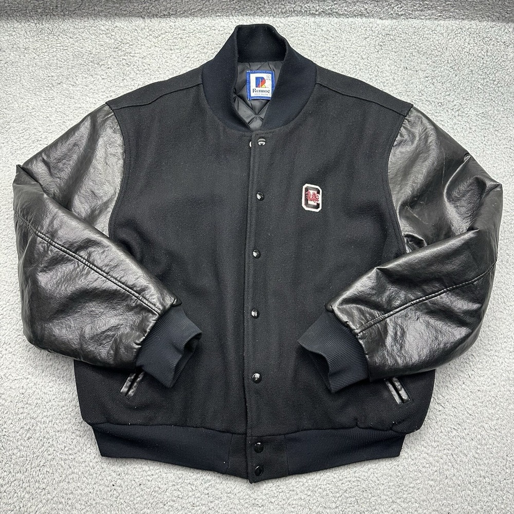 Rennoc Adult Large 44-46 South Carolina Gamecocks Wool Letterman Style Jacket